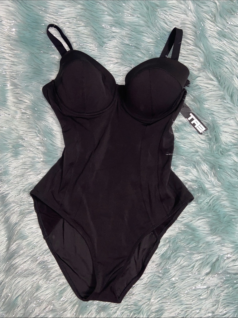 Ta3 Lushy Swimsuit in Black